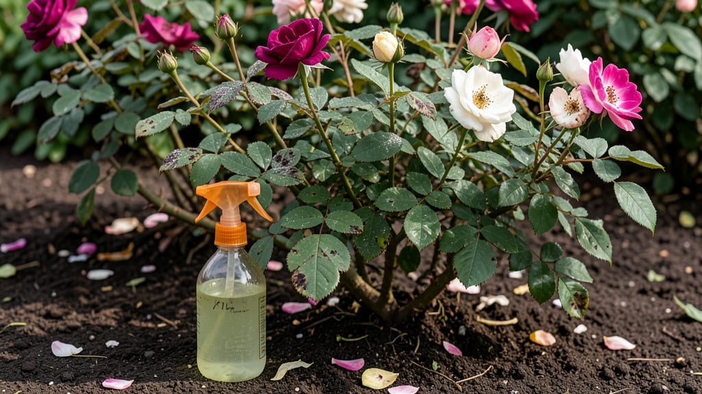 Rose Bush Fungicide: Organic Spray That Stops Blight in Its Tracks
