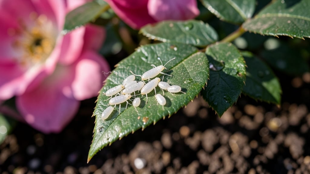 Small White Bugs on Roses: Aphid Identification and Natural Removal Guide