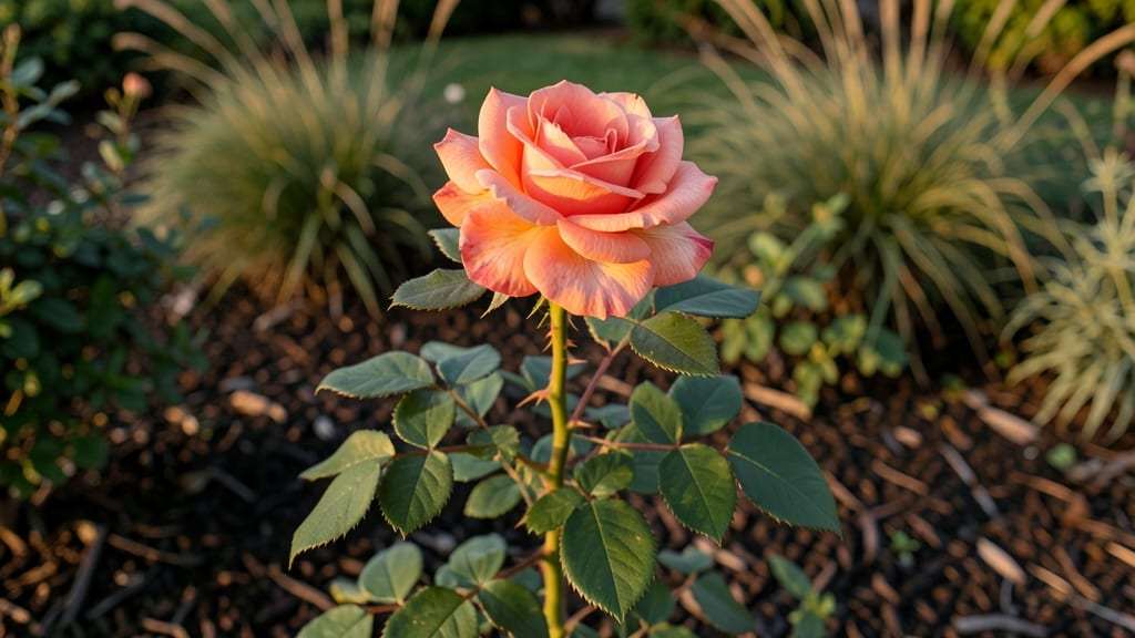 Tropical Sunset Rose: Fragrant Climber Thrives in Containers With Bold Color