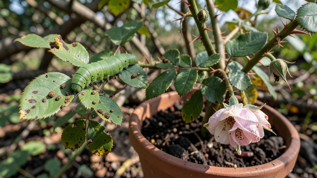 What Causes Holes in Rose Leaves: Pest Culprits and Natural Fixes