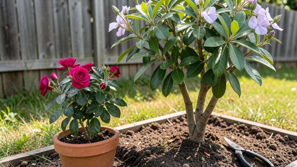 Are Rose of Sharon and Hibiscus the Same: Key Differences in Flowers, Care, and Growth Habits