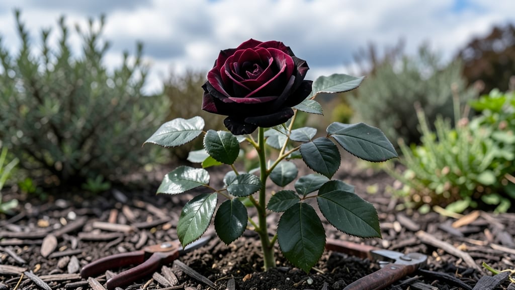Real Black Rose Plant: Bold Contrast and Year-Round Drama in Your Garden