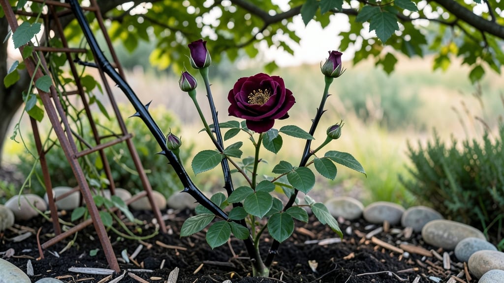 Black Stems on Roses: Diagnosing Fungal Disease Before It Spreads