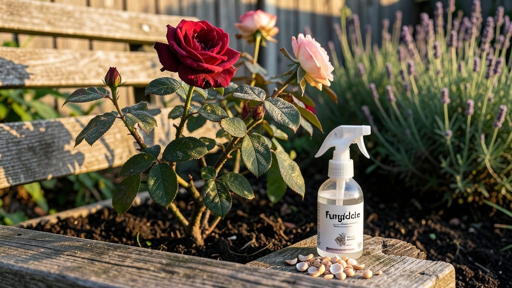 Rose Bush Fungus Spray: Organic Cure for Black Spot and Powdery Mildew