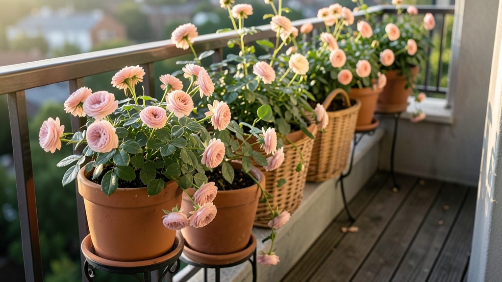Container-Grown Roses for Patios