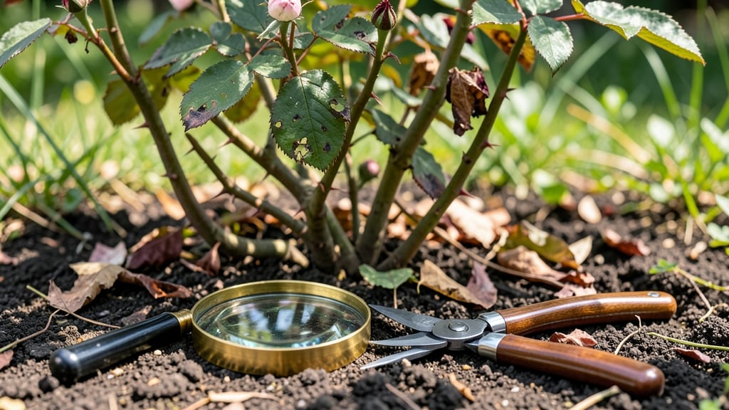Rose Leaf Damage: 3-Step Fix for Black Spots and Mildew