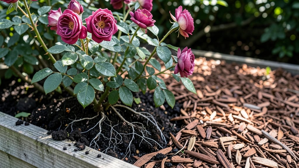 Organic Matter for Roses: How to Boost Blooms With Compost and Mulch Layers