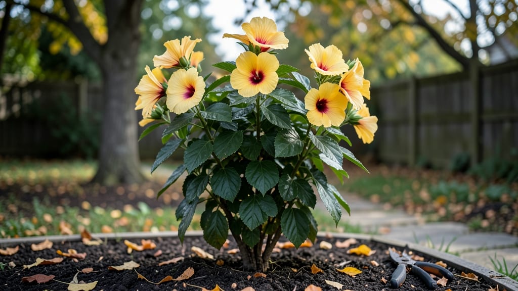 Rose of Sharon Yellow Shrub: Vibrant Blooms With Minimal Pruning Effort