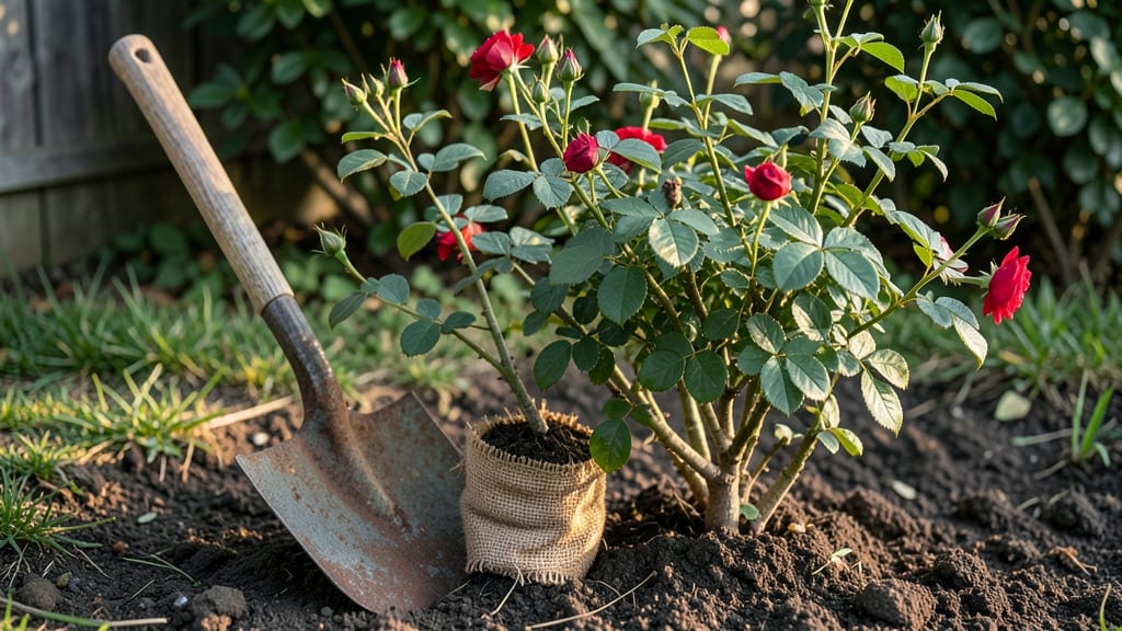 Relocating a Rose Bush: Stress-Free Transplanting for Thriving Blooms