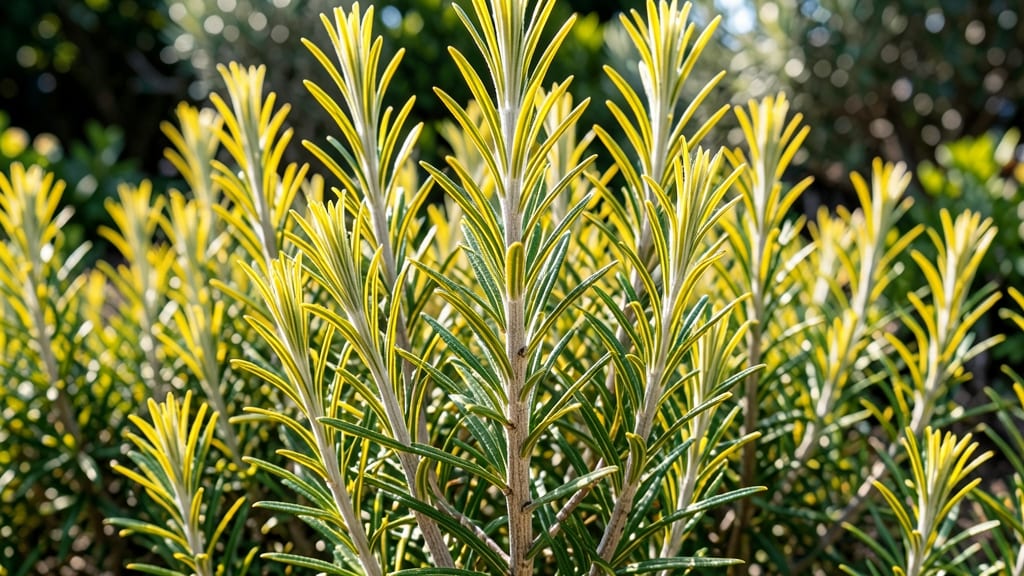 Golden Rosemary (Rosmarinus officinalis 'Aureus')