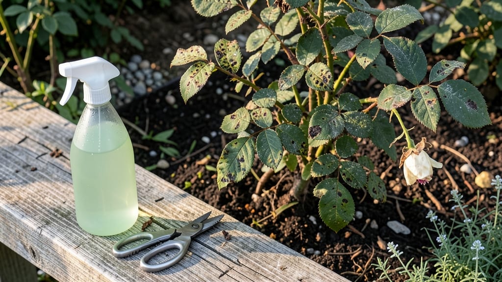 Rose Bush Fungus Infection: Organic Spray Cure That Stops Spread Fast