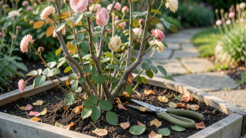 Pruning Bush Roses in Autumn: Revitalize Growth for Next Year’s Blooms