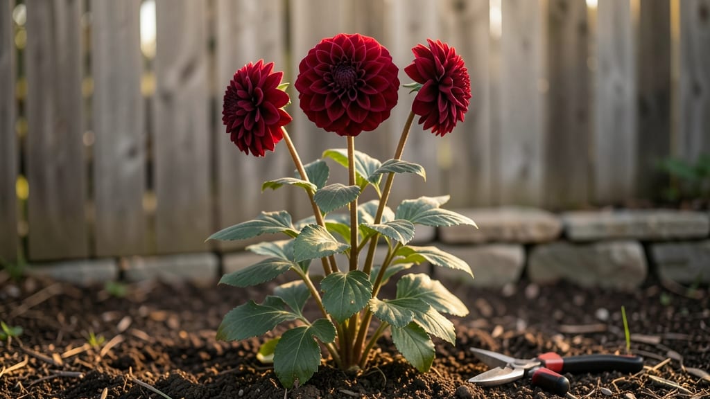 Rose Toscano Dahlia Height: Compact Variety Grows 24 to 36 Inches Tall