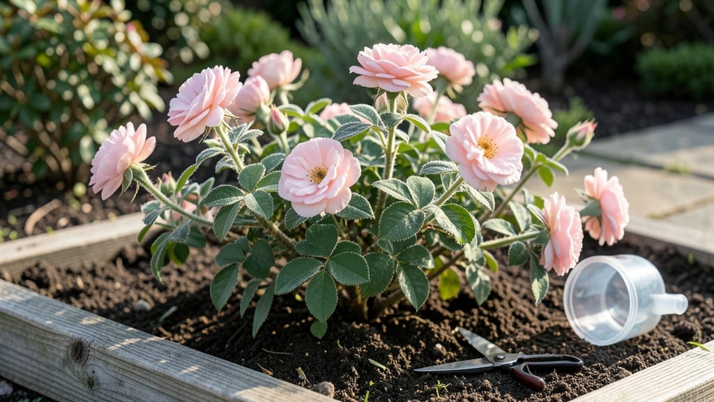 Moss Rose China Japan: Fragrant Climber With Year-Round Blooms in Containers