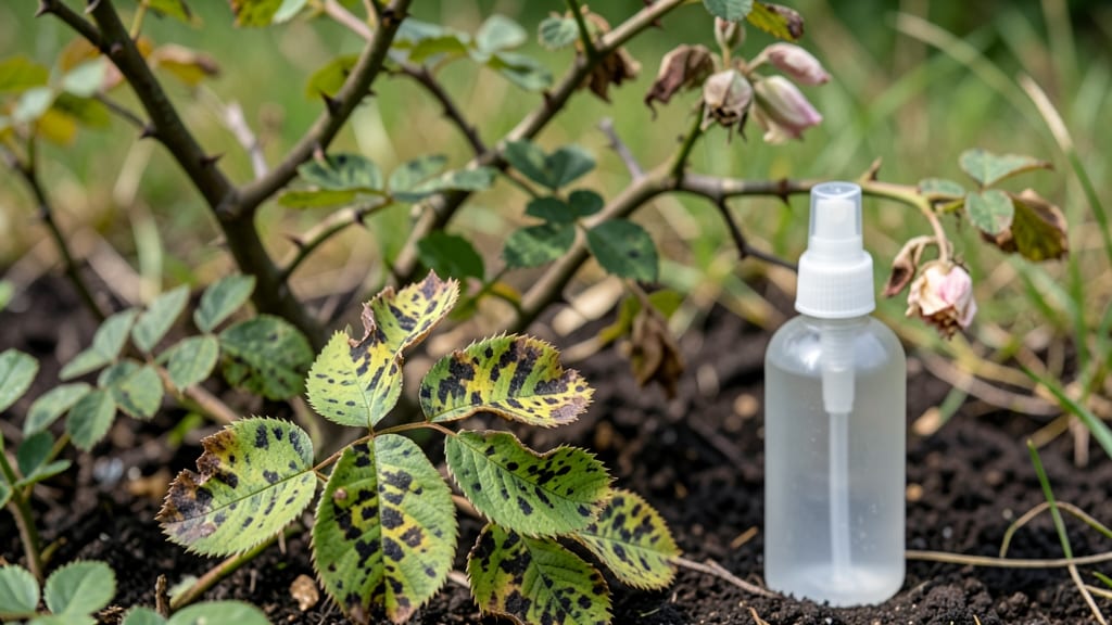 Rose Leaves Turning Yellow With Black Spots: Fungal Spot Diagnosis and Organic Cure Guide