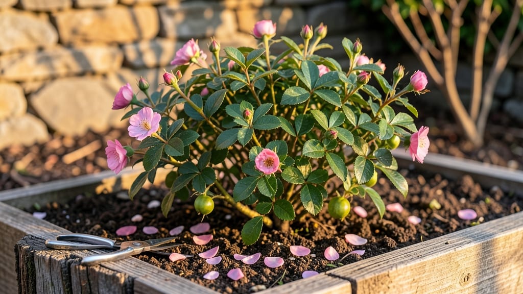 Pruning Rosa Rugosa Roses: Year-Round Health With 3 Simple Cuts