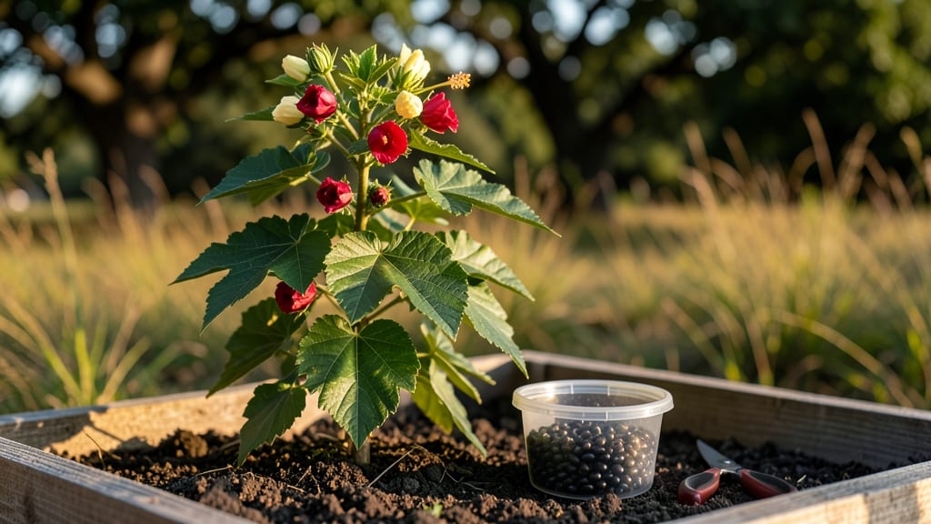 Planting Roselle Seeds: Tropical Hibiscus From Seed in 6 Simple Steps