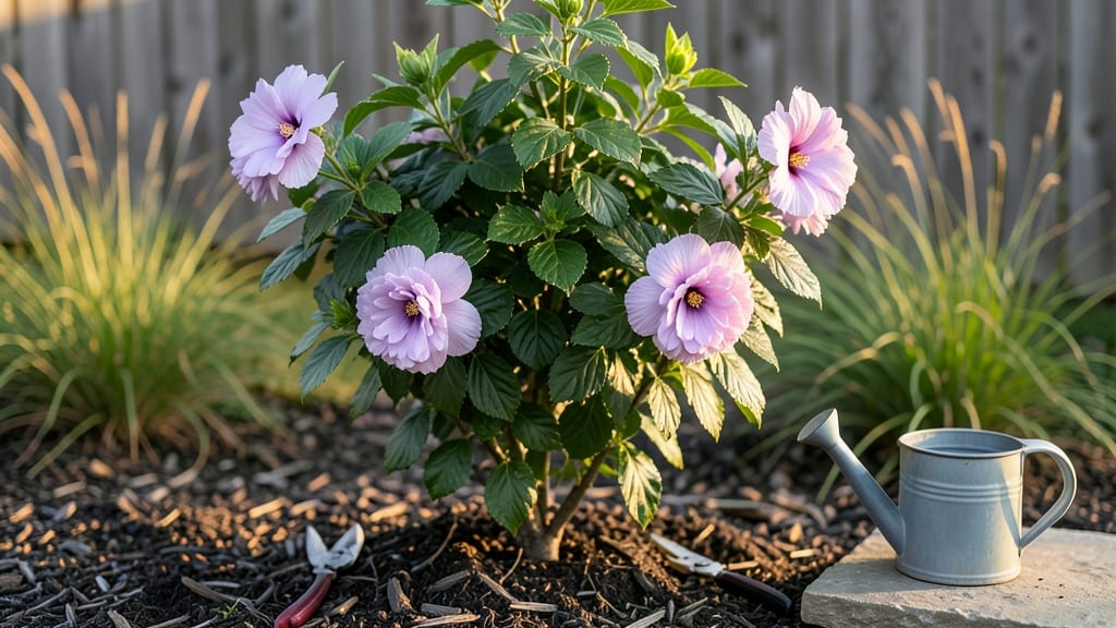 Rose of Sharon Chiffon Growing Guide: Layered Fragrance and Vibrant Blooms Year-Round