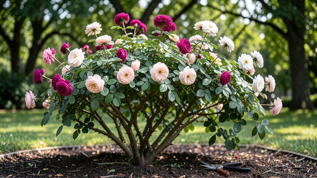 Rose Bush Stem Pruning: Year-Round Blooms With 3 Strategic Trims