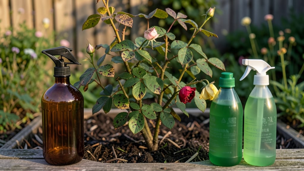 How to Treat Brown Spots on Rose Leaves: Fungal Blight Fix With Natural Remedies