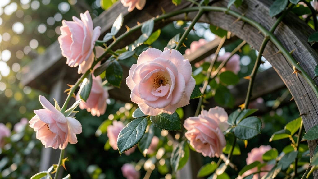 Zephirine Drouhin Climbing Rose