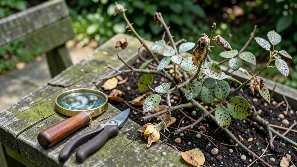 Identifying Rose Diseases: Spot Black Spots, Rust, and Powdery Mildew Early