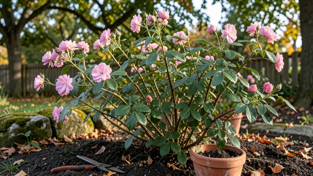 Briar Rose Garden: Fragrant Climber With Thorny Elegance Year Round