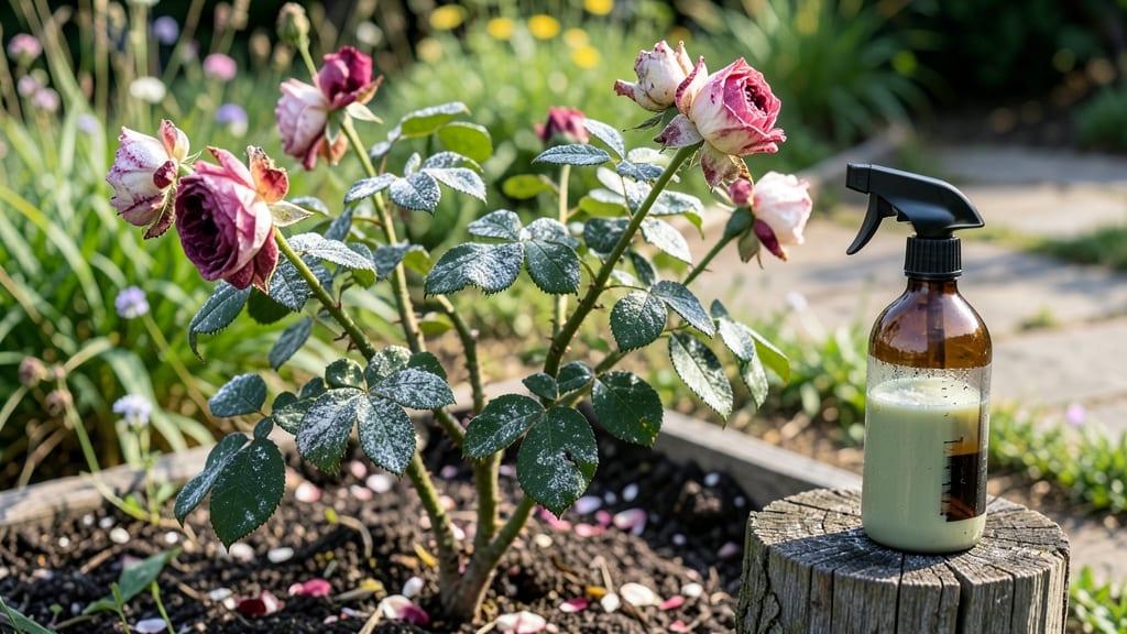 Powdery Mildew on Roses Home Remedy: Natural Spray That Stops Fungal Spread in 24 Hours