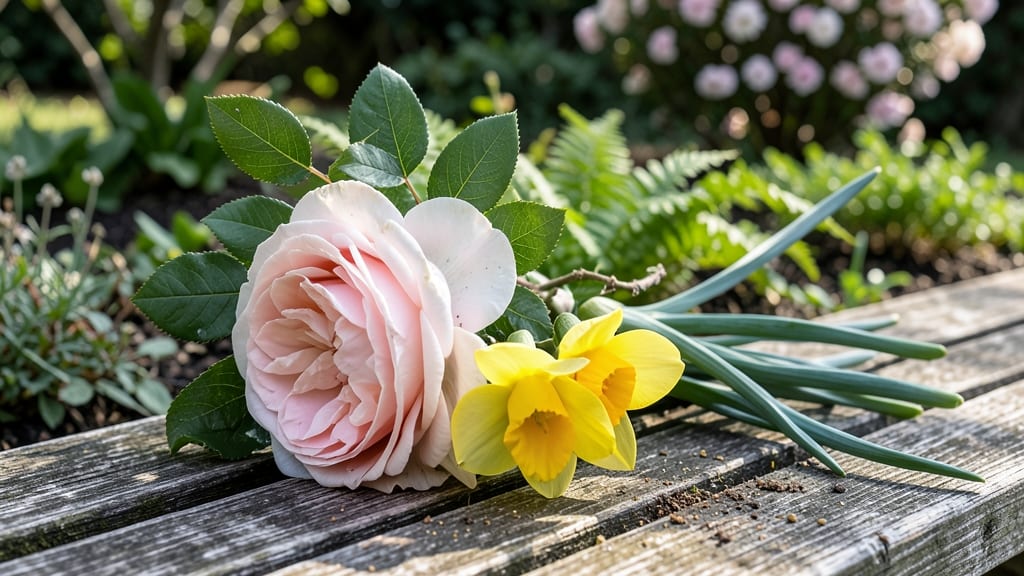 Rose and Daffodil Bouquet: Springtime Elegance That Lasts Weeks