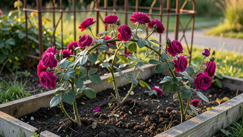 Brandy Rose Plant: Fragrant Vines That Bloom Year Round in Containers