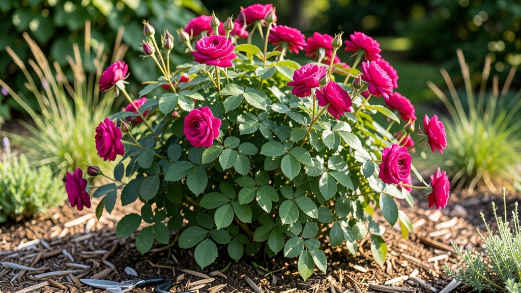 Rose Garden Circle: Fragrant Climber Layout for Vertical Elegance
