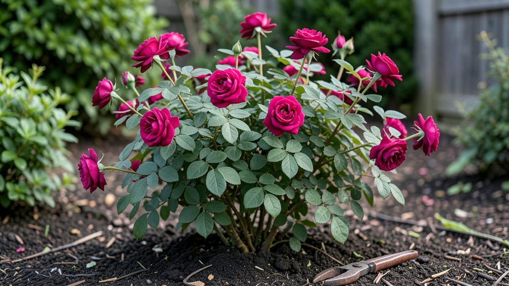 How to Take Care of a Knockout Rose Bush: Year-Round Beauty With Minimal Pruning Effort