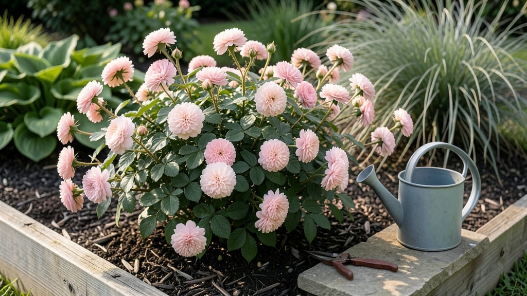 Pompon Veranda Rose Growing Guide: Fragrant Clusters That Cascade Over Balconies