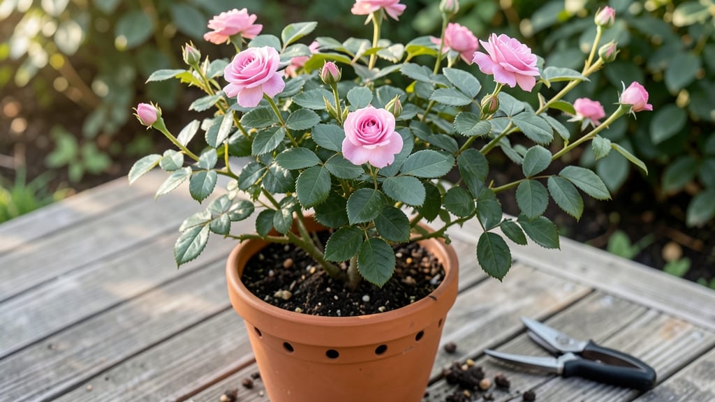 How to Plant Knockout Roses in Containers: Thriving Blooms With Zero Pruning Fuss