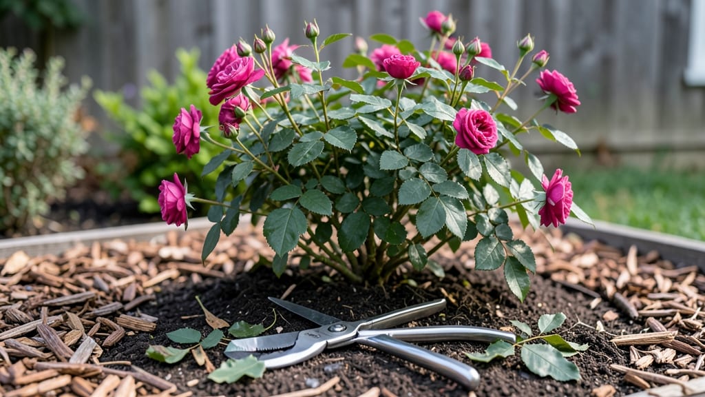 Fall Pruning Knockout Rose Bush: Year-Round Blooms With 3 Strategic Cuts