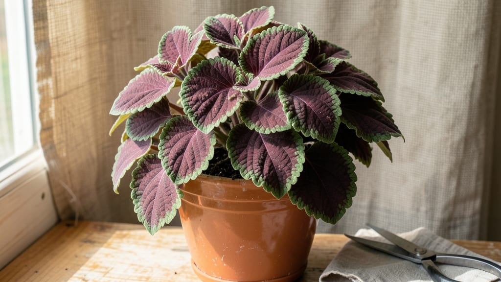 Kong Jr Rose Coleus: Fragrant Foliage That Thrives in Containers