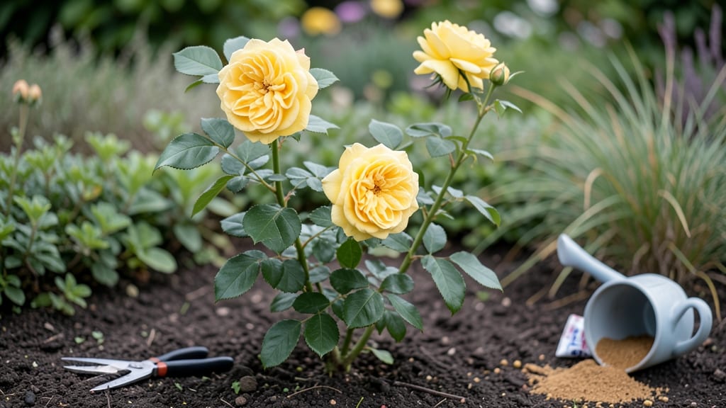 Golden Celebration Rose David Austin: Fragrant Climber That Thrives in Containers With Minimal Care