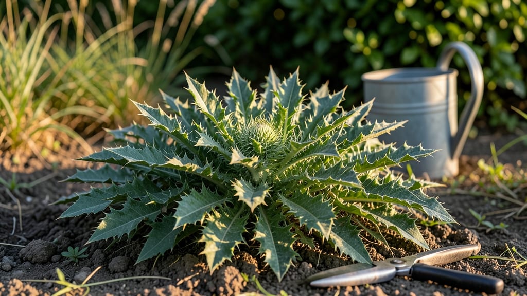 Canada Thistle Rosette: Pruning Hack to Stop Spread in Your Garden