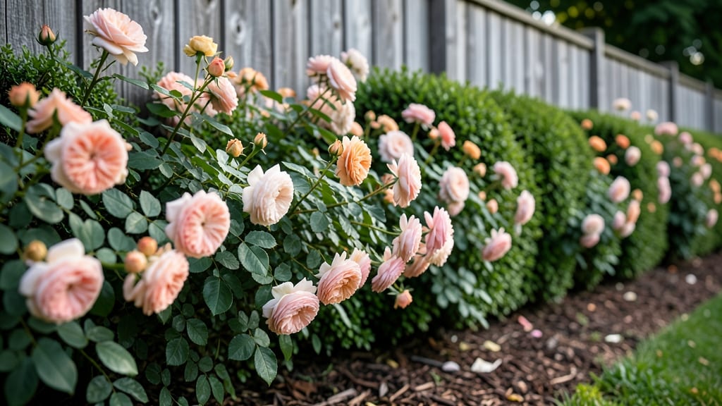 Rose Hedges for Privacy Screens