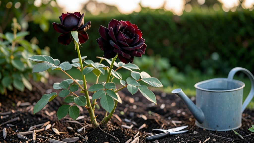 How Are Black Roses Made: Genetic Dyeing Methods and Natural Color Science