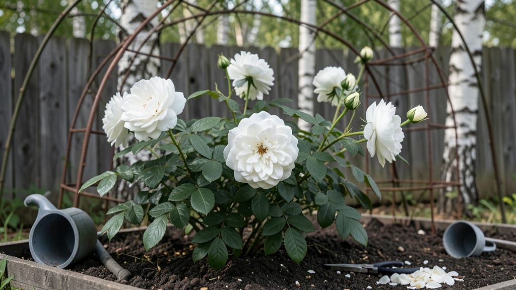 White Rose Latin Name: Pruning Calendar for Year-Round Fragrance