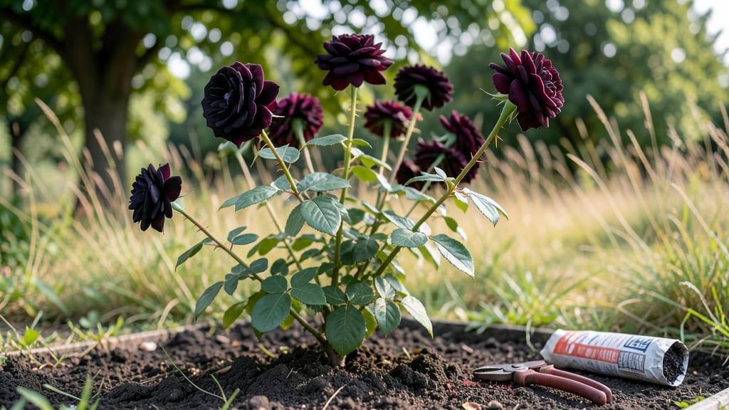 Black Dragon Rose Seeds: Bold Climber With Velvety Petals and Year-Round Fragrance